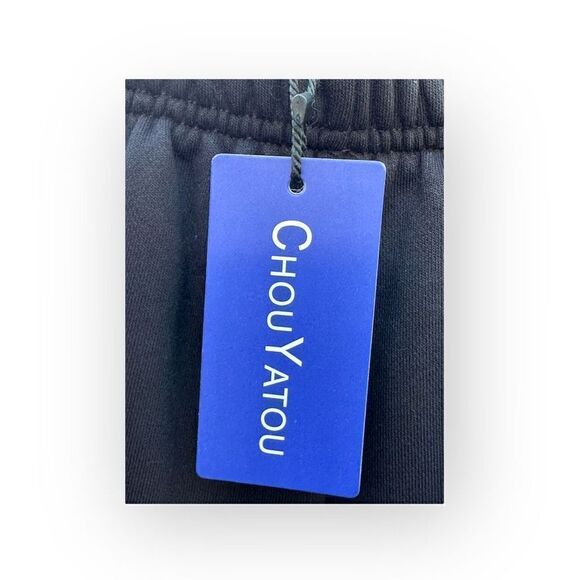 Chouyatou exercise joggers black size xs new with tags - Picture 3 of 5